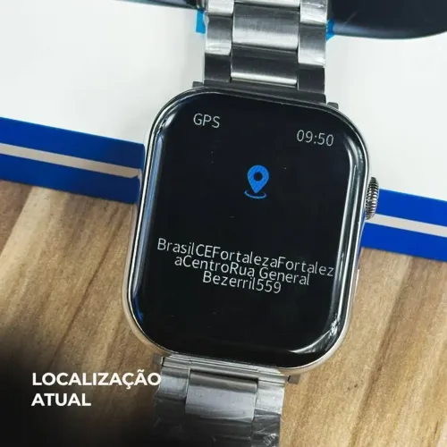 Smartwatch X11 kit com 7 pulseiras à prova d'água