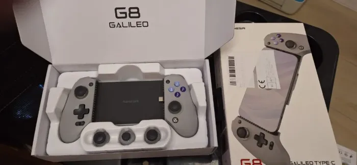 Controle Joystick Gamesir G8 Galileo Type-c Cinza Cinza