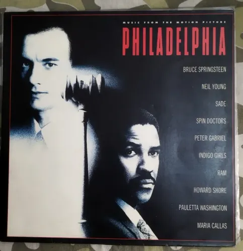 Vinil LP Philadelphia (Trilha Sonora Original) 1993 Rock / Soundtrack