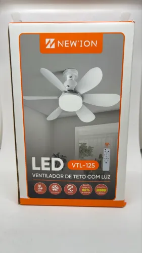 Ventilador teto com controle