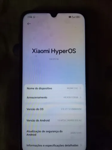 REDMI 15C 8 de ram 128 gb