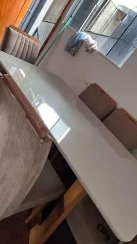 Vende-se mesa de 8 lugares,mesa de vidro mármore 