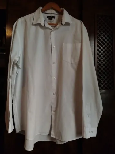 Camisa social plus masculina GG