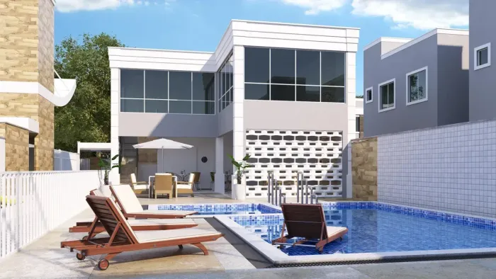 Prime Cohama Casa Duplex com 4 Suítes na Cohama