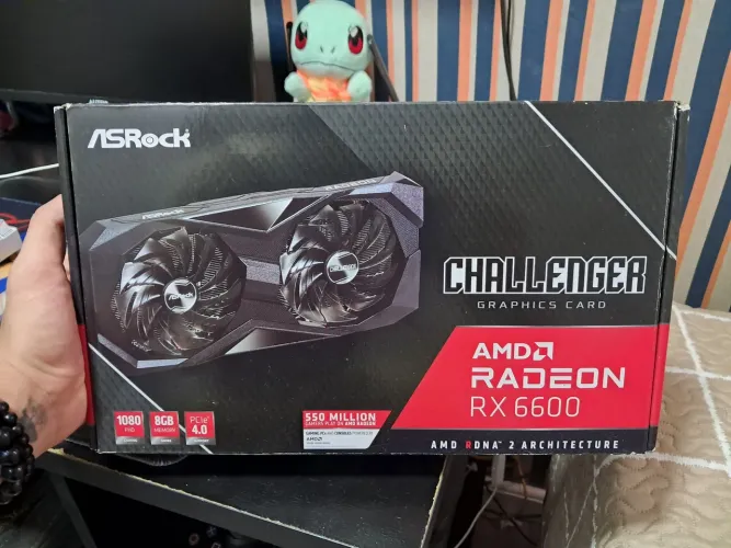 Placa de Vídeo AMD RX6600 8Gb GDDR6