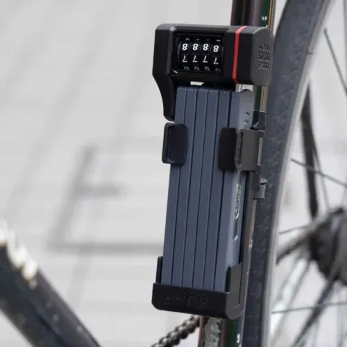 Cadeado/Tranca Bicicleta ou Moto - ABUS Bordo uGrip 5700 em preto - importado