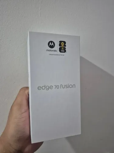 Smartphone Motorola Edge 70 Fusion - Branco 8/256 - LACRADO