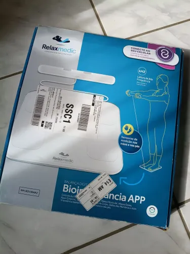 Balança de Bioimpedância Relaxmedic