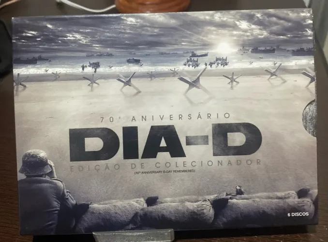 Box Bluray 70 Aniversário Dia-D Edição de Colecionador 5 Filmes 6 Discos