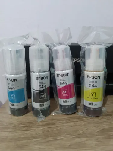 Kit 4 Cores Tinta Epson L1250 Original Lacrado