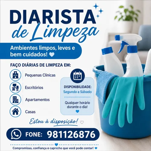 Diaristas profissional