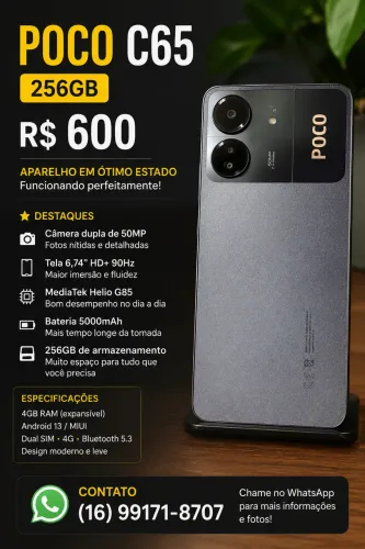 Xiaomi Poco C65 256GB