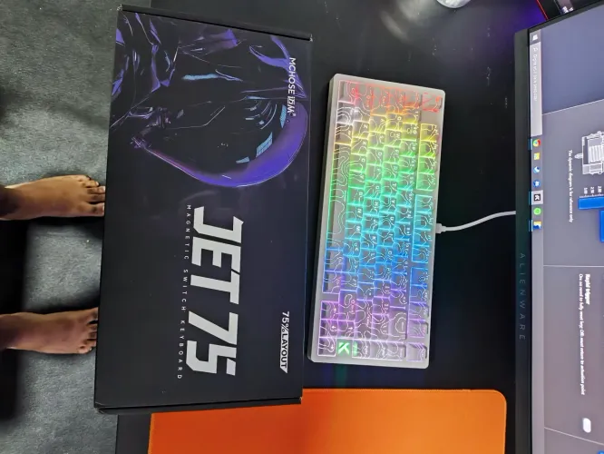 Teclado Mchose Jet75 magnético