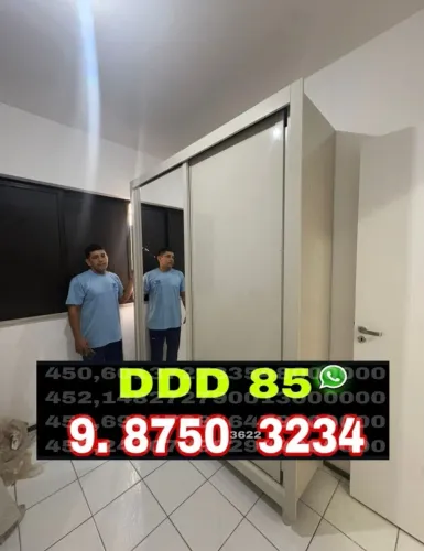 Montador de móveis especializado em guarda-roupas, armários, closet e cômodas
