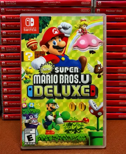 New Super Mario Bros. U Deluxe Nintendo Switch Original Completo 