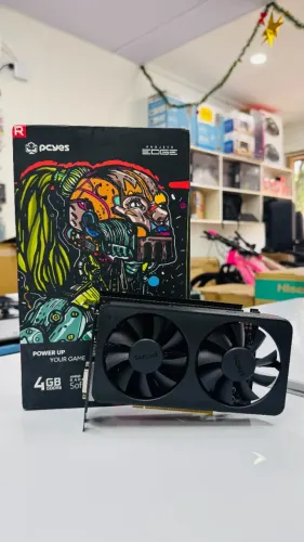 Placa de Vídeo PCYES AMD Radeon RX 550, 4GB, GDDR5, 128-Bit,