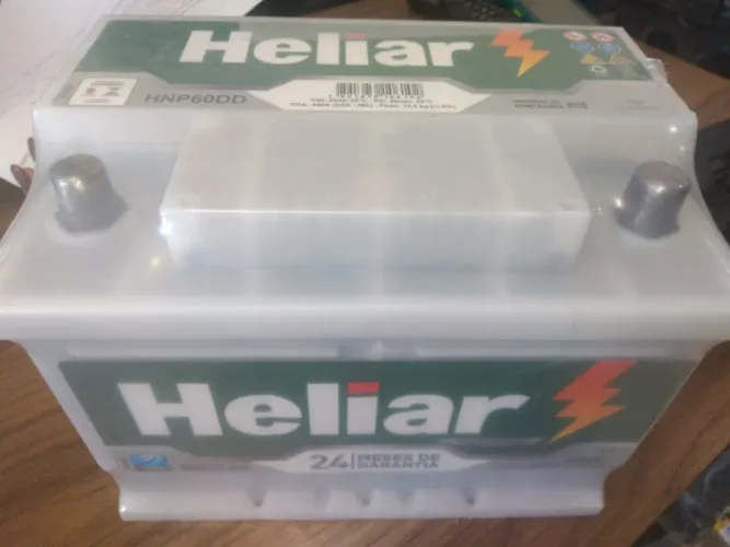 Bateria Heliar 60AH Nova!