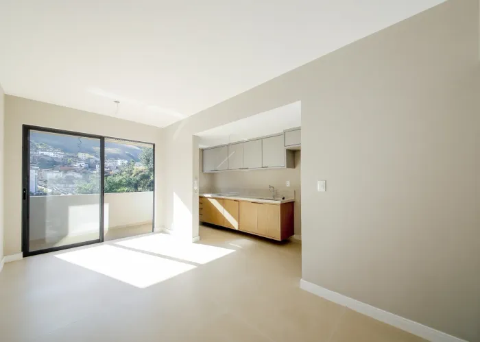 Città com 2 quartos e lazer no terraço para locação