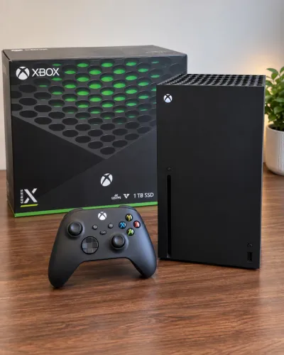 Xbox Series X 1TB com Leitor + Controle + Caixa Original