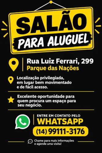 Salão/comércio/roupas