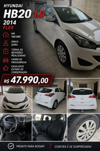 Hyundai HB20 Comf./c.plus/c.style 1.0 Flex 12V 2015