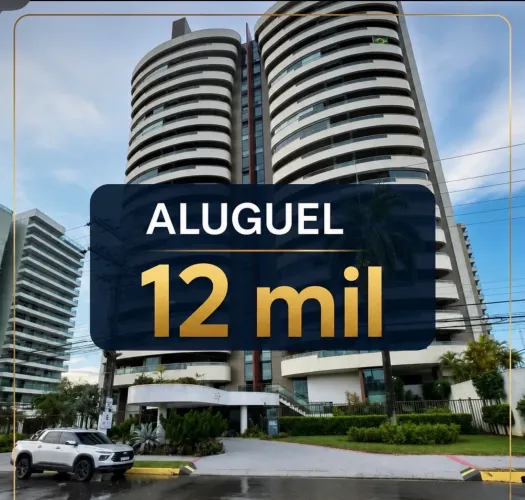 SEM CAUÇÃO- PONTA NEGRA 4 SUITES- 100% MOBILIADO 180 m2