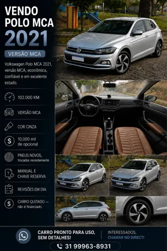 Volkswagen Polo 1.0 Flex 12V 5P 2021