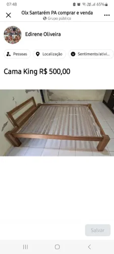 Cama tamanho King