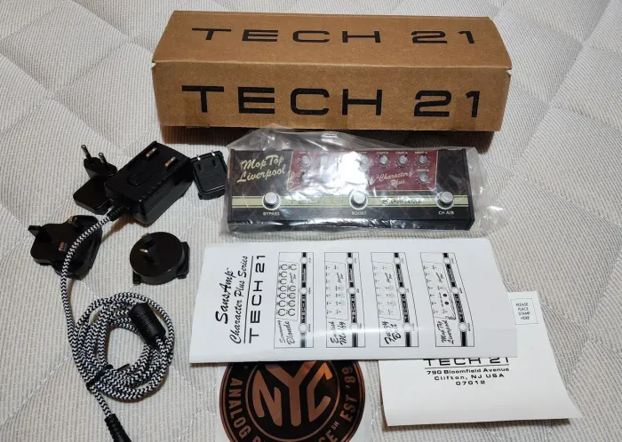 Pedal Voz Tech 21 Mop Top Liverpool - Novíssimo sem uso!