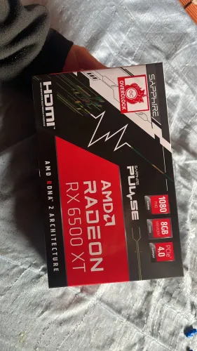 Placa de vídeo RX 6500 XT
