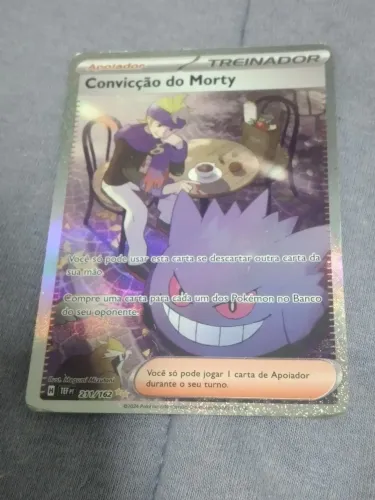  Vendo carta de Pokemon convicção de morty (211/162)