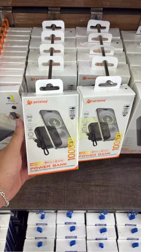 Power Bank por indução 10000mAh