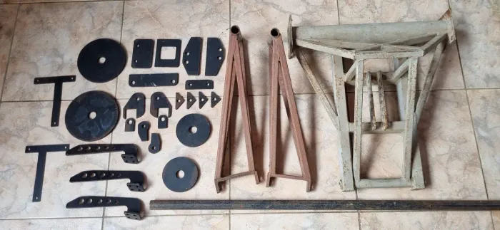 Chassi e conjunto  subconjunto para montagem de kart cross