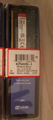 DDR5 Kingston memoria RAM desktop