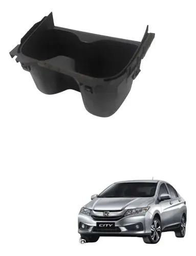 Porta Copos Console Central Honda City 1.5 2013 Preto