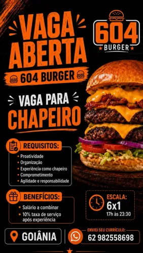 Vaga para chapeiro