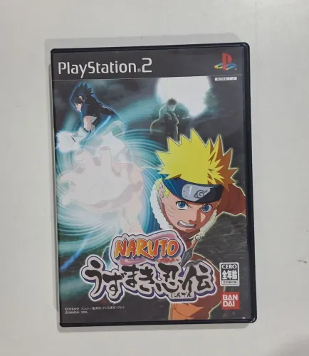 Naruto: Uzumaki Chronicles PS2 Japonês Original c/ Manual