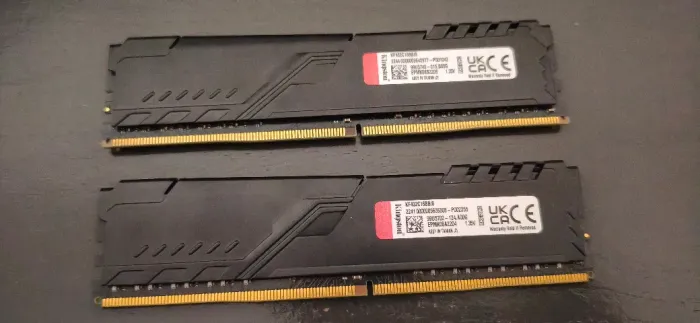 Kit 2x8GB (16GB) Memoria RAM Kingston Fury 3200Mhz DDR4