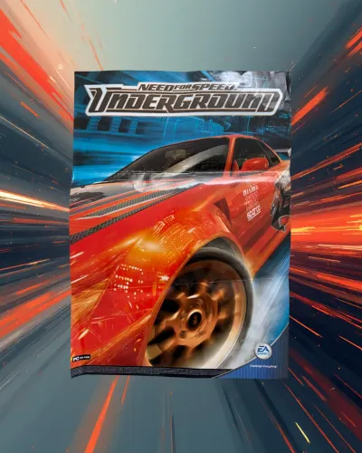 Pôster Original Need for Speed Underground EA Games - Anos 2000