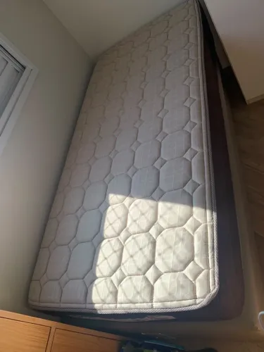 Cama box com baú + Colchão