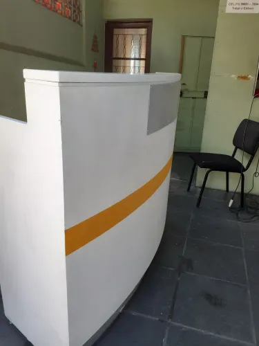 Balcão para recepção