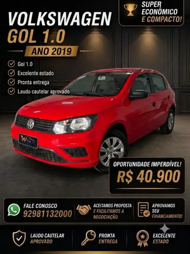 Volkswagen Gol Geração VII 1.0 12V Flex Mec. 4P 2019