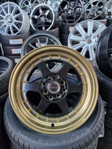 Jogo de rodas ZEUS EURO aro 15 - 4x100 e 4x108 - NOVAS