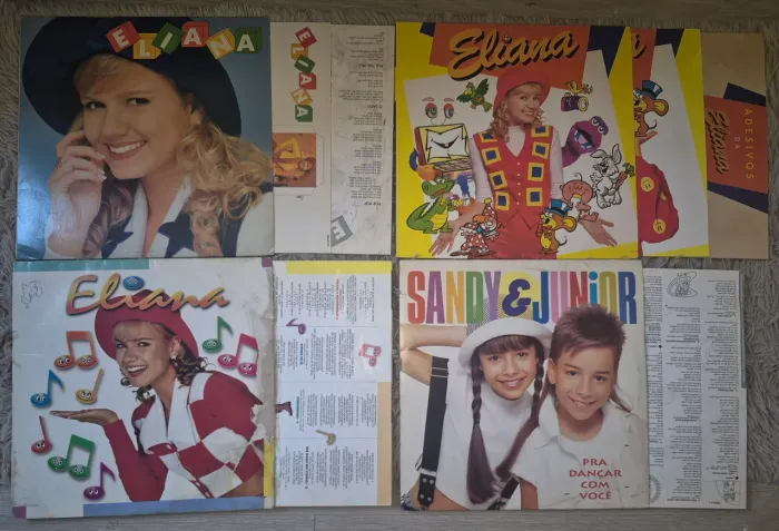 LPs Eliana - Discos de vinil completos