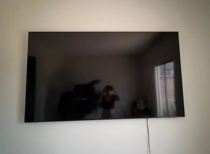 Smart TV 75 Samsung nunca usada