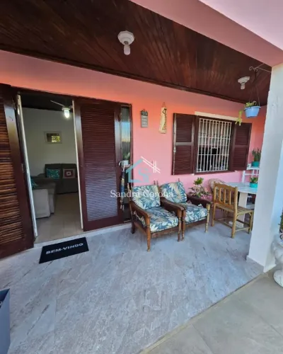 Casa térrea, 4 quartos com piscina - Itanhaém (Praia) - Itanhaém - SP