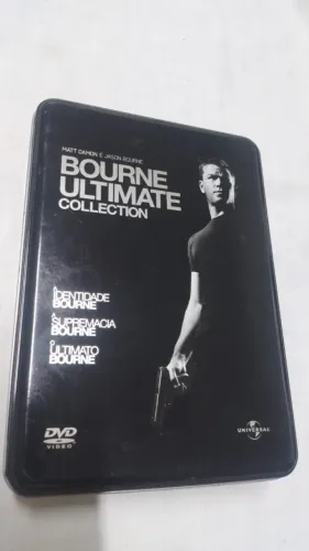 DVD Box De Lata Triplo Bourne Ultimate Collection - 3 Filmes ( 24625 )