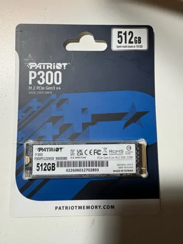 Ssd Nvme 512gb Patriot