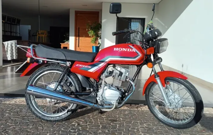 Honda CG 125 1988*Restaurada*Raridade*Avalio Trocas