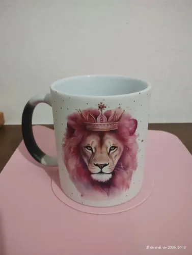 Caneca mágica personalizada 